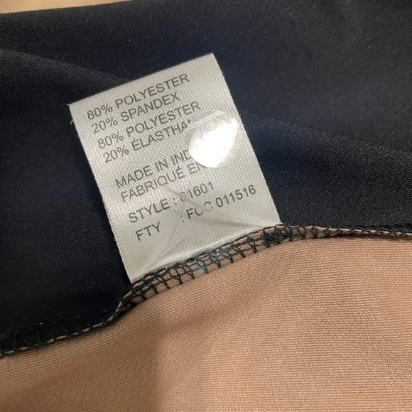 Jamie Sadock Black/Tan Full Zip Stretch Golf Athletic Jacket Women's Size M - Picture 12 of 13